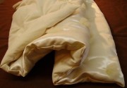 Hemp and Silk Satin Baby Duvet