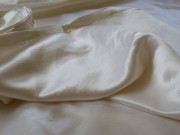 Luxurious Hemp Silk Satin Charmeuse